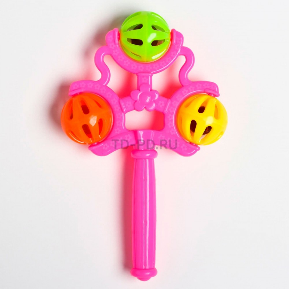 Погремушка «Первая игрушка», цвета МИКС