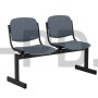 Блок стульев 2-местный, мягкий, не откидывающиеся сиденья